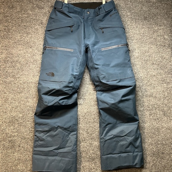 The North Face Other - The North Face Powderflo Gore-tex Snow Pants Mens Medium Blue Waterproof